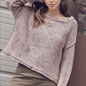 Washed Knitted Sweater